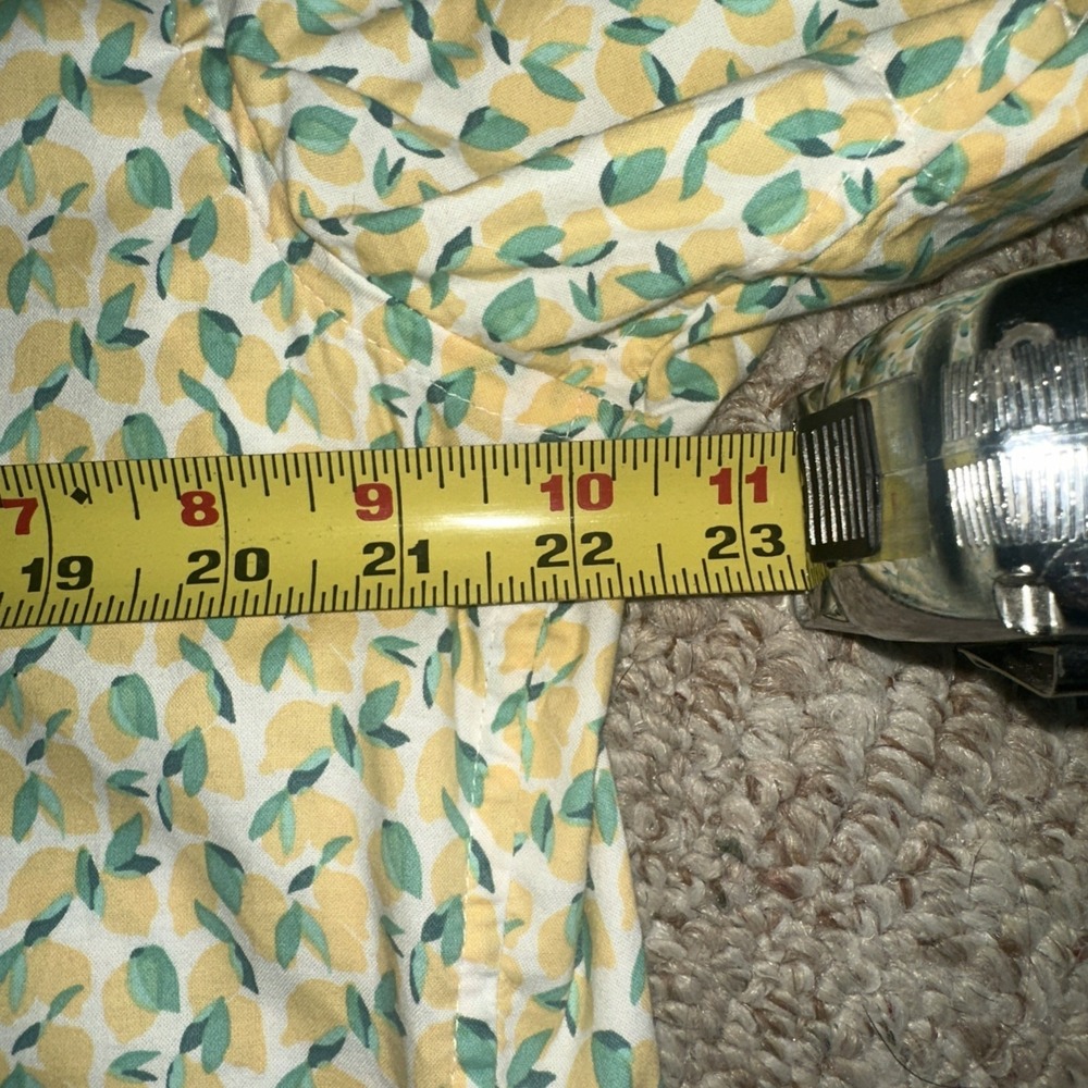 Mens Bonobos Slim Fit Short Sleeve Button Down Shirt Large Lemons EUC - Picture 4 of 5